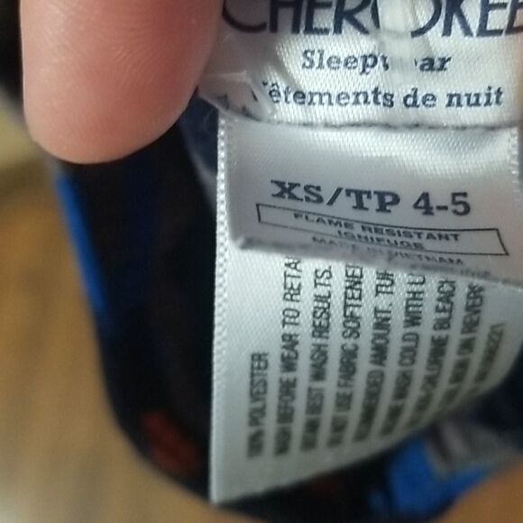 Boys 4/5 fleece camo pajama pant - Picture 2 of 2